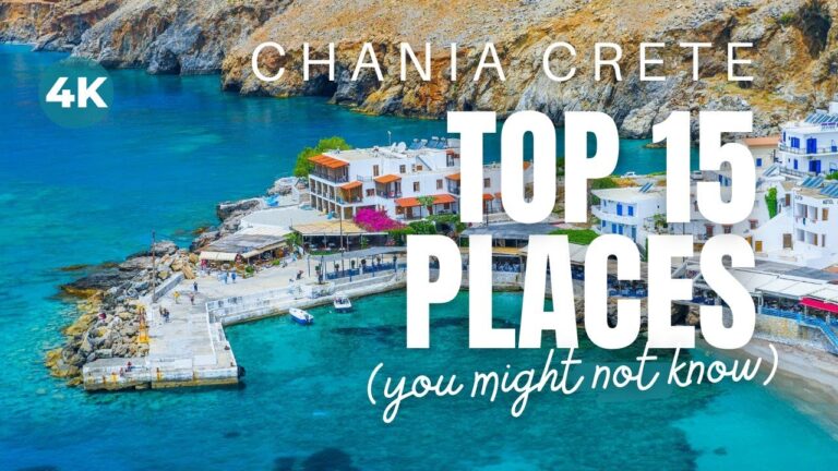TOP 15 Places You Might NOT Know in CHANIA