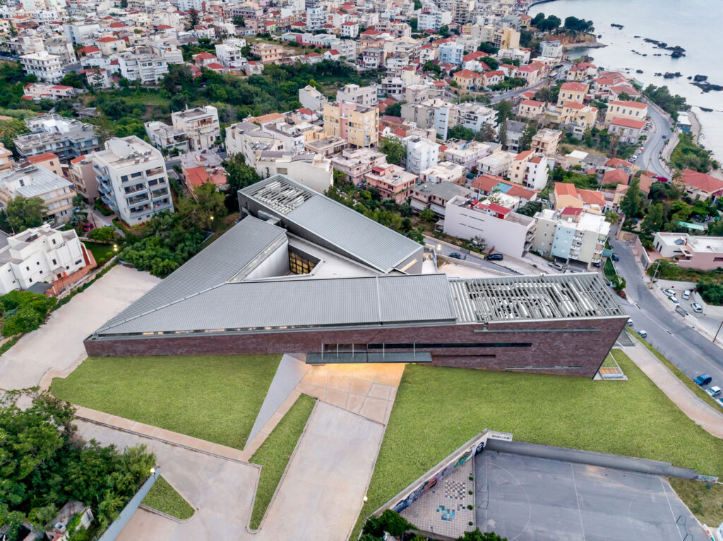 Aerial photo of Archaeological Museum of Chania