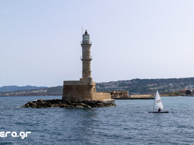 The memorable Egyptian lighthouse of Chania