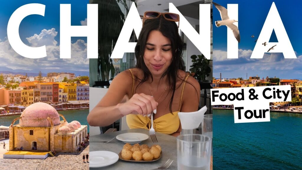 Chania food tasting & city tour (video)