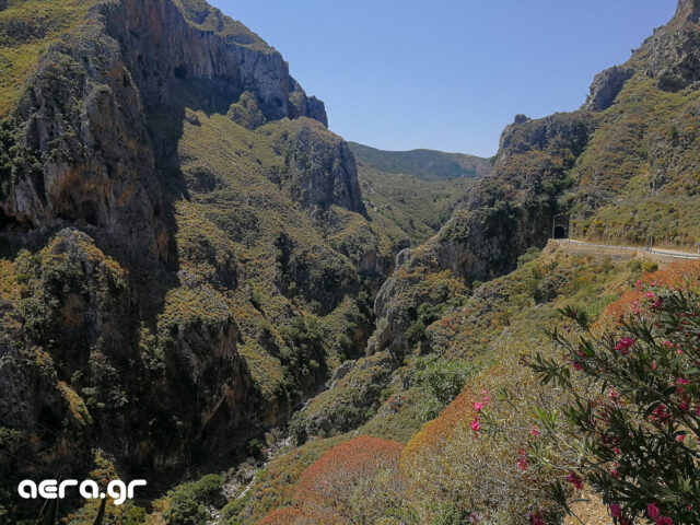 Topolia tunnel and gorge, Chania