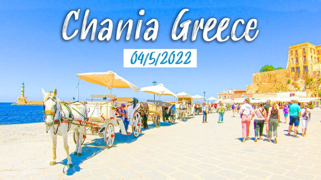 A fascinating day – walking tour in Chania city 4K (video)