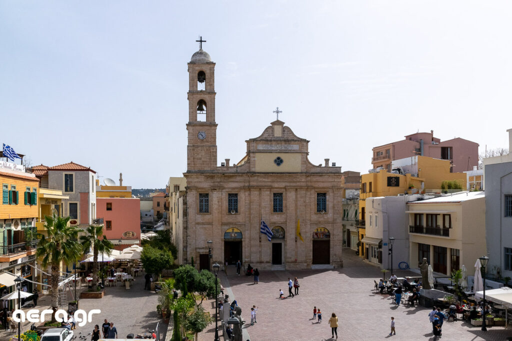 Chania cathedral church (Trimartiri)